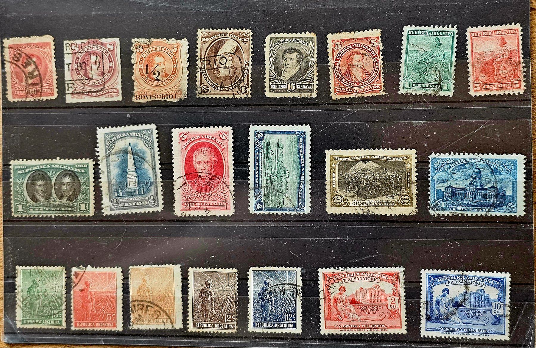 Alle Briefmarken: ARGENTINIEN alte Briefmarken – Gebraucht aus Les Valettes von Nuba1