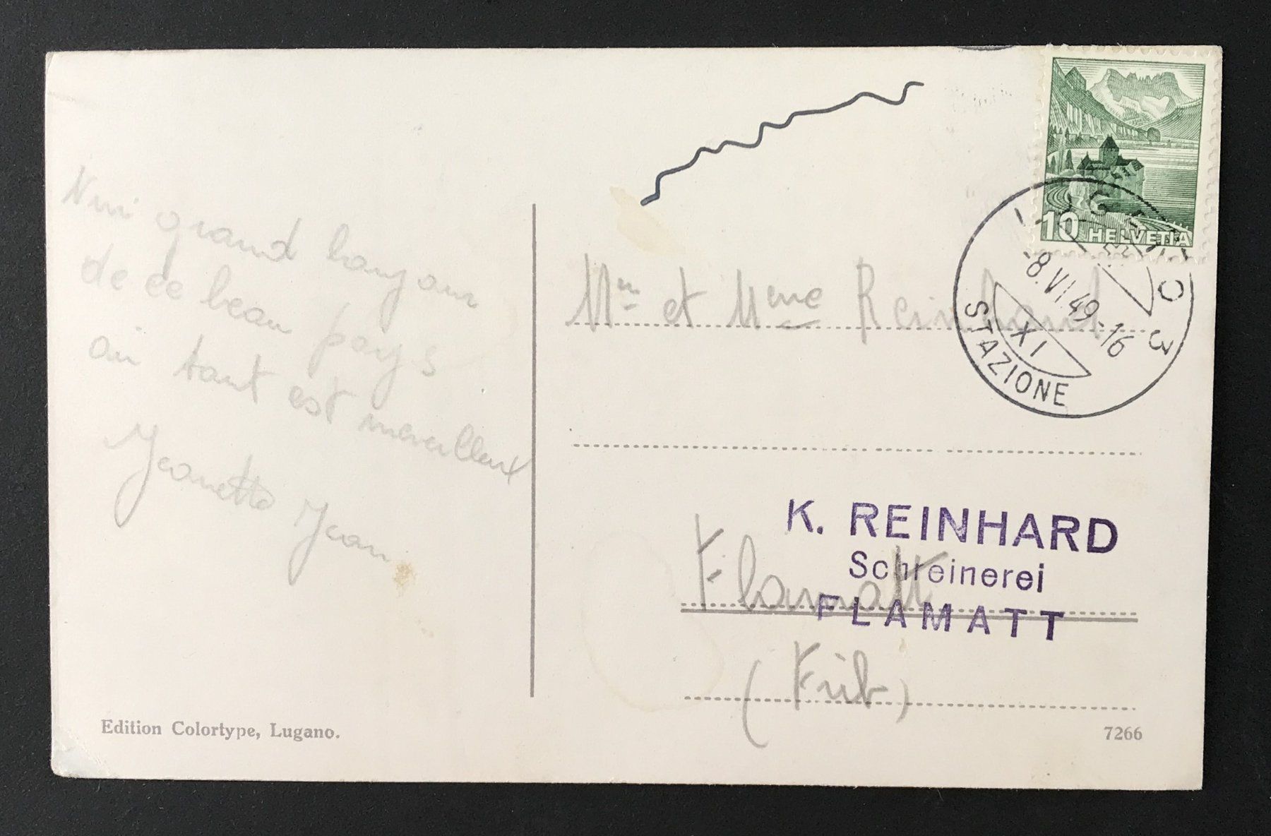 Cartes postales: ANTIKE AK DAMPFLOKOMOTIKEPONTE DI MALIDE – D'occasion à Ostermundigen par wini63 1