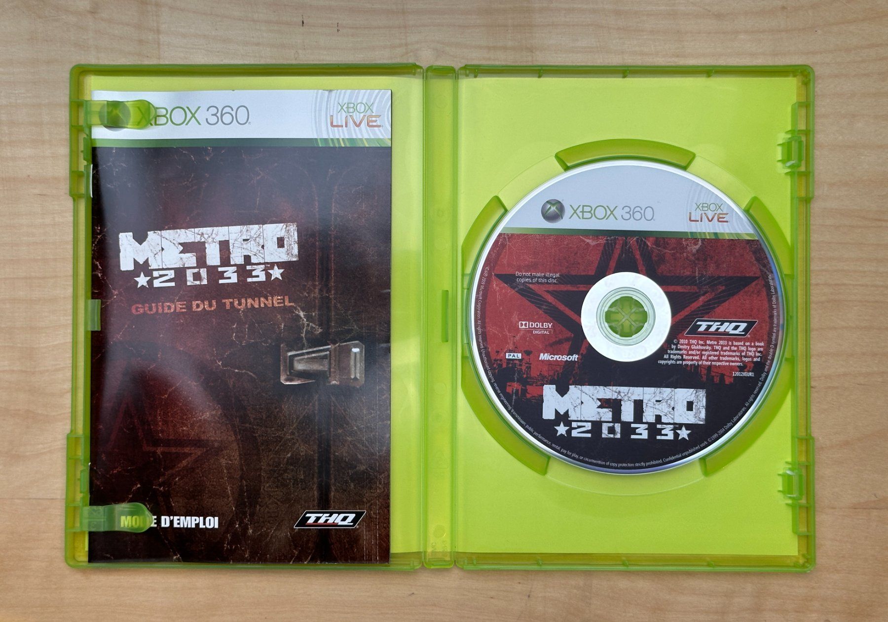 Microsoft Giochi: Metro 2033 - XBOX 360 – Usato da Genève venduto da Jeux_Retro 2