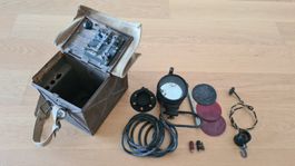 Antik Militär WW2 Rarität Kurz Reichweite Signal Lampe 1940