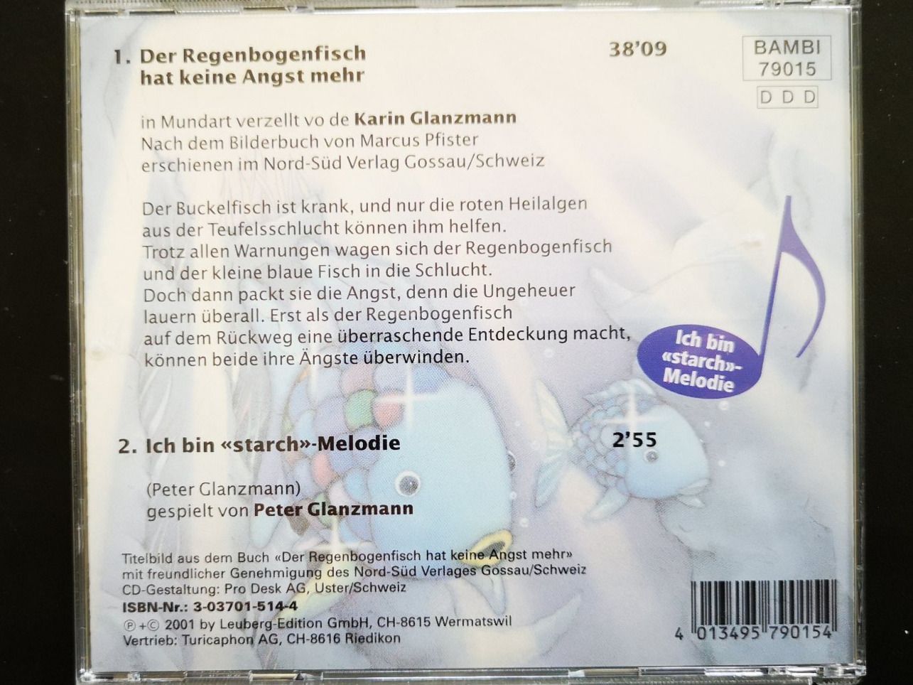 CDs: Der Regenbogenfisch hat keine Angst mehr – Gebraucht aus Liestal von  2