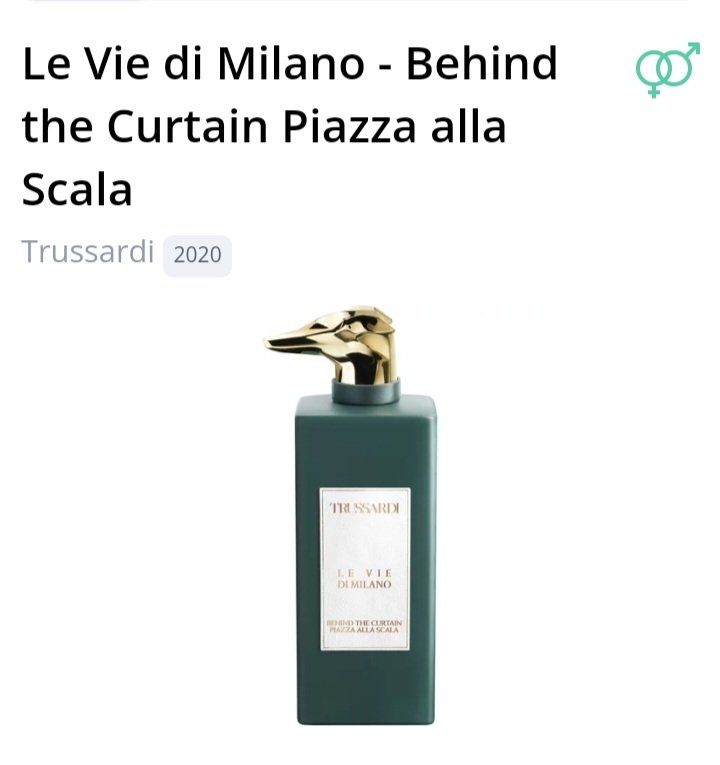 Trussardi Profumi & Eau de Toilette: 2 ml TRUSSARDI MILANO ALLA SCALA ABFÜLLUNG – Nuovo (secondo la descrizione) da St. Gallen venduto da CaliSunshine 3