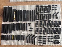 Lego Technik schwarze runde Lochbalken LotP