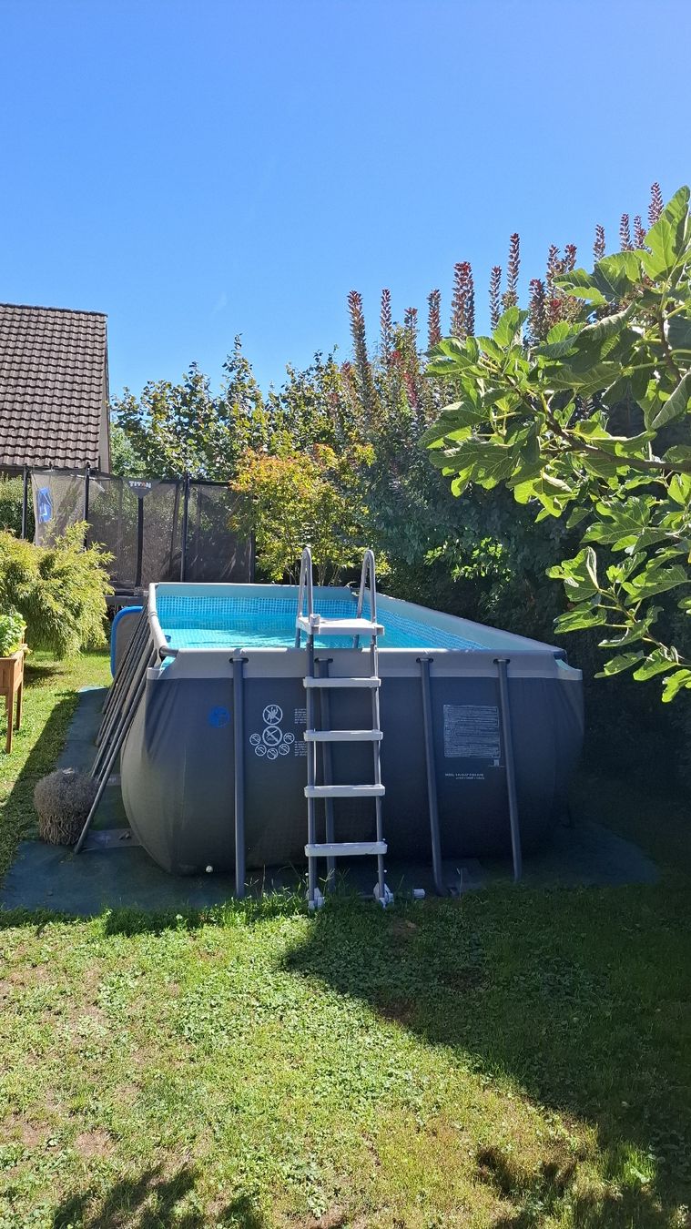 Intex Piscine: Aussenpoolanlage komplett – Usato da Künten venduto da Rocchi71 1