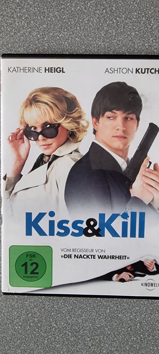 Tutti i DVDs: DVD Kiss & Kill - Ashton Kutcher – Usato da Oetwil am See venduto da fineli2