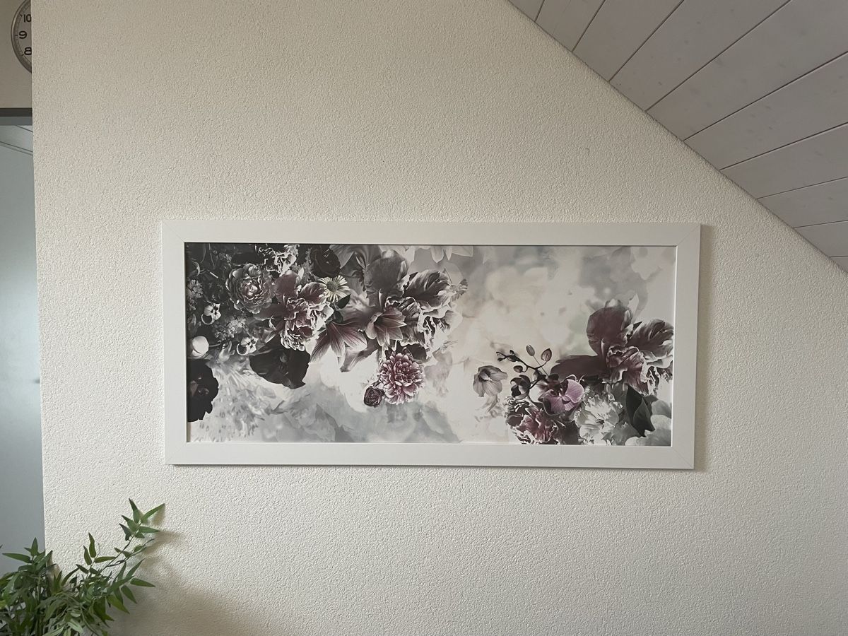 Foto & Immagini: Wunderschönes Wandbild mit Blumenmuster – Usato da Sirnach venduto da sirni 3