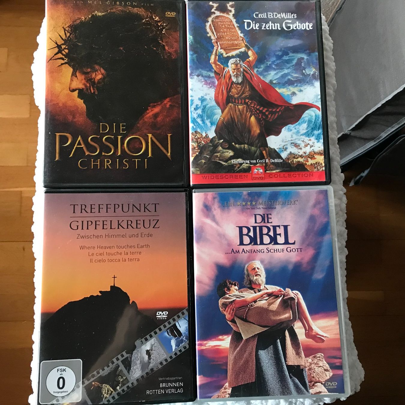 Tutti i DVDs: DVD-Sammlung: Die Passion Christi & Bibel-Klassiker – Usato da Brunnenthal venduto da Eco07