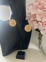 Sonnenblumen  Ohrclips 