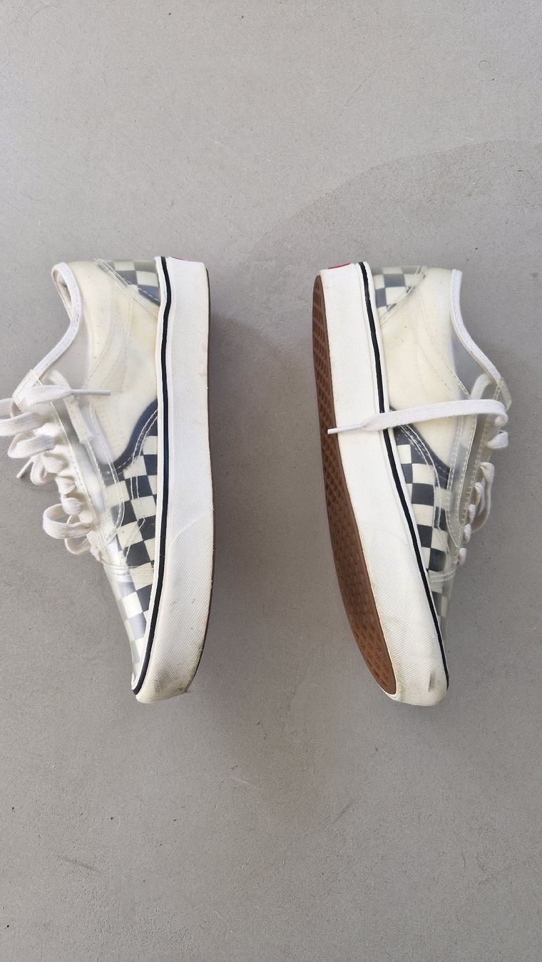 Vans Chaussures hommes: Vans ComfyCush Slip Skool 'Checkerboard White', Gr. 39 – D'occasion à Allschwil par nel_cbk8 1