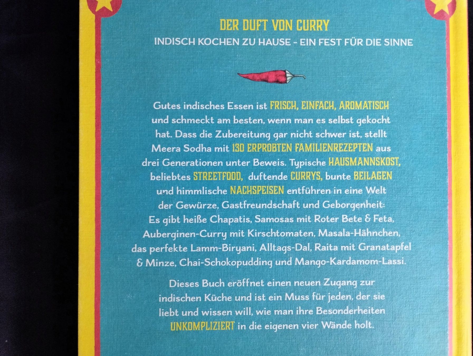 Libri: MEERA SODHA Rezeptbuch "Original Indisch" – Usato da Schübelbach venduto da Restwert_Schubelbach 3