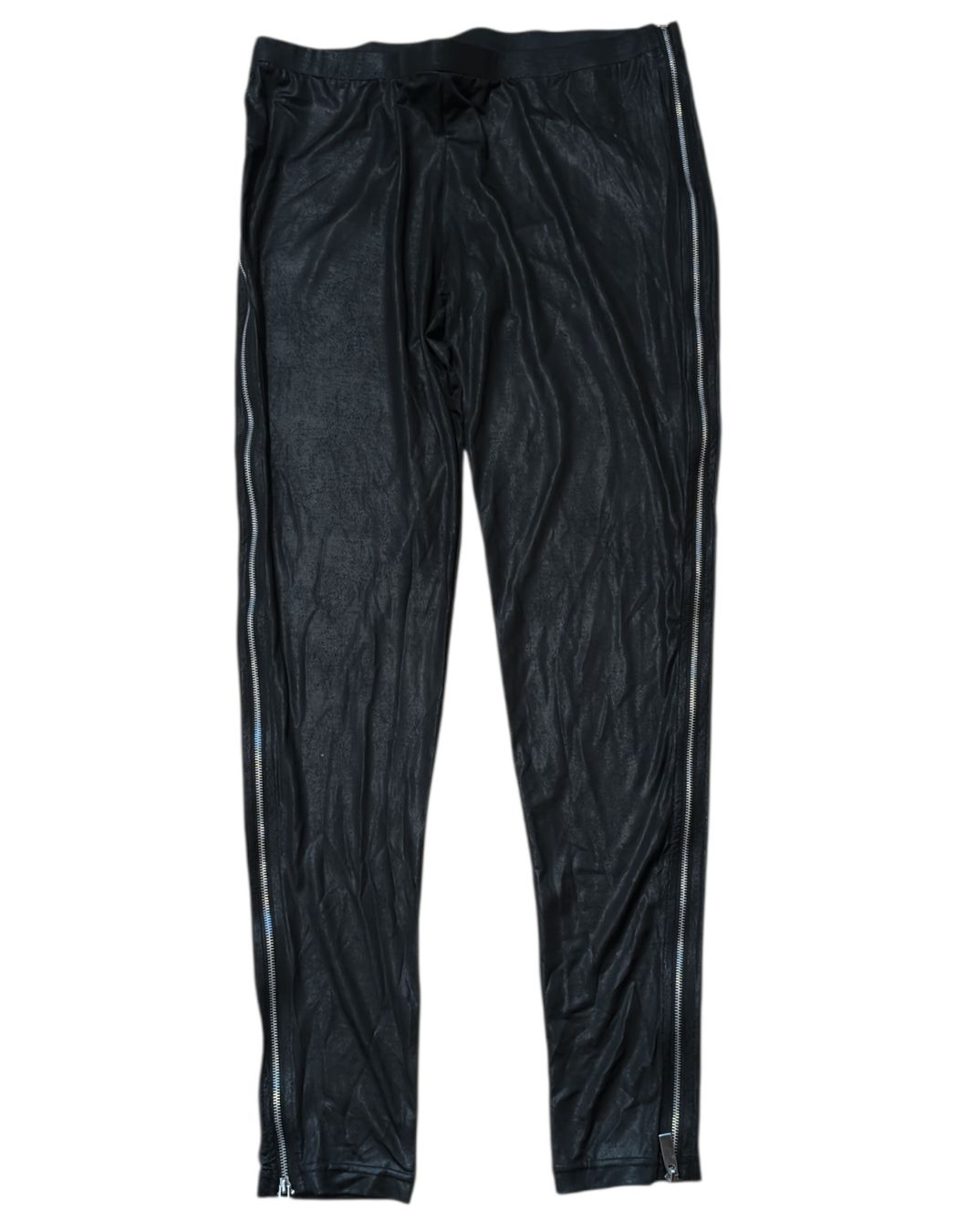 Tally Weijl Leggings: Leggings in Lederoptik mit Reissverschluss - Emo, Gothic – Usato da Gettnau venduto da Immortal_ 1