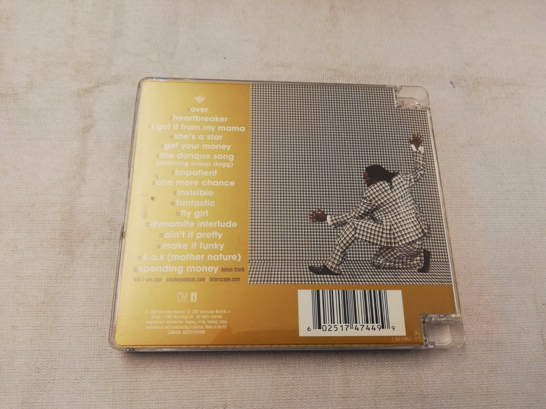CD: WILL.I.AM - SONGS ABOUT GIRLS – Usato da Bern venduto da Vinylsound.ch 1