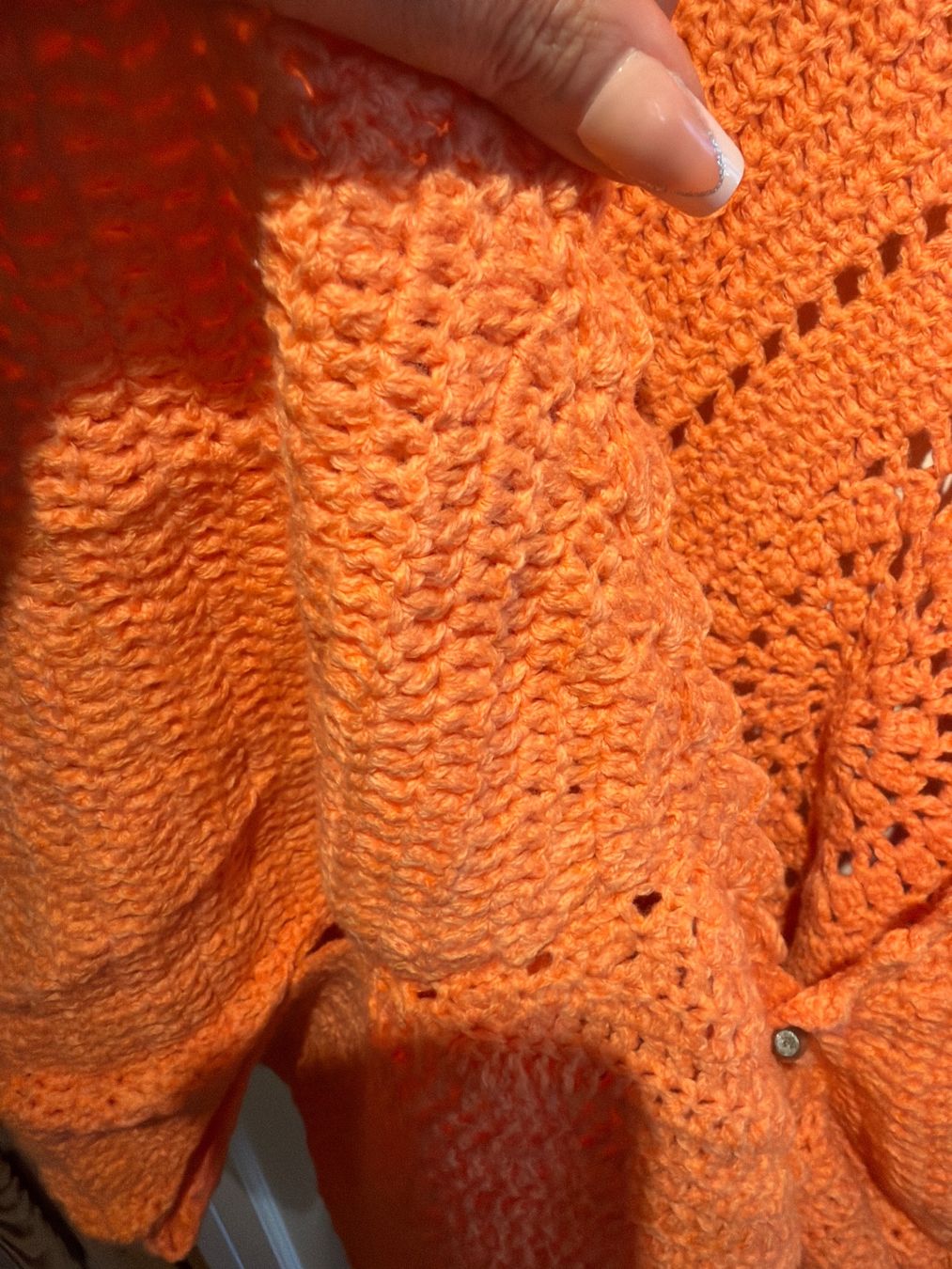 Giacche: STRICKJACKE DAMEN,ORANGE,EINZELSTÜCK – Nuovo e nell'imballaggio originale da Meienried venduto da ManuelaBoutique 2