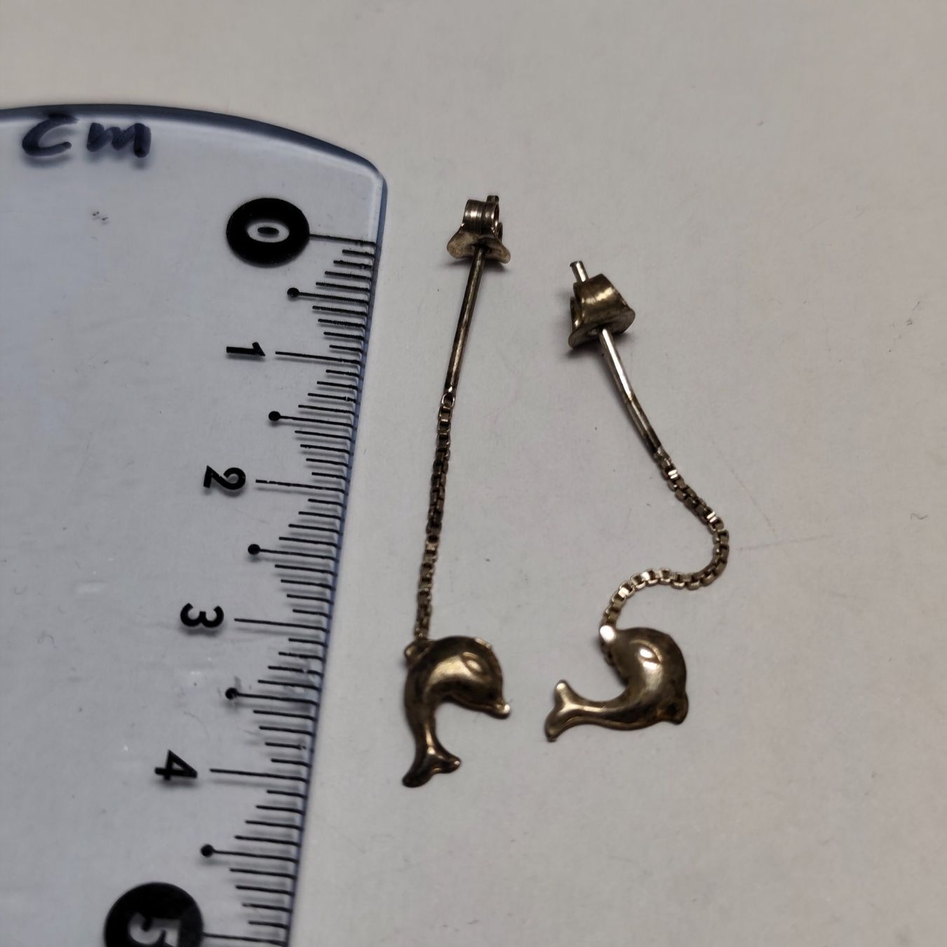 Orecchini pendenti & Orecchini a lobo: Vintage Silver silber Stud Earrings Boucles d'Oreilles #A3 – Usato da Châtelaine venduto da Tropic.Watch2 1