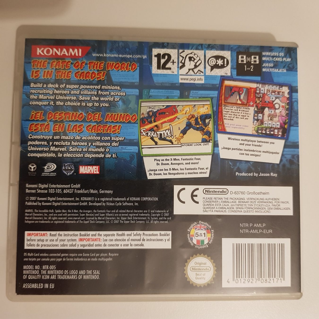 Nintendo Spiele: Marvel trading Card Game /DS – Gebraucht aus Münchenstein von 2DGames 2
