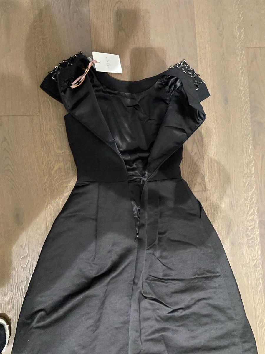 Ted Baker Vestiti: Ted baker black midi dress – Nuovo e nell'imballaggio originale da Melide venduto da Nikola-123 7