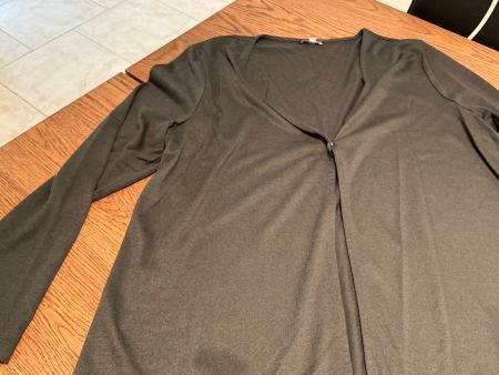 Damen Cardigan, Gr. 44, Dunkelgrün, Streetone