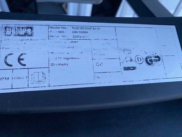 Weber Griglie: Elektrogrill Weber PULSE 2000 WCart BLK CH – Usato da Niederhasli venduto da Tigerproduct 5