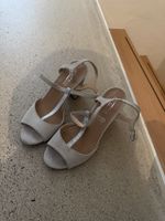 Sandales femme argenté taille 37 bon état