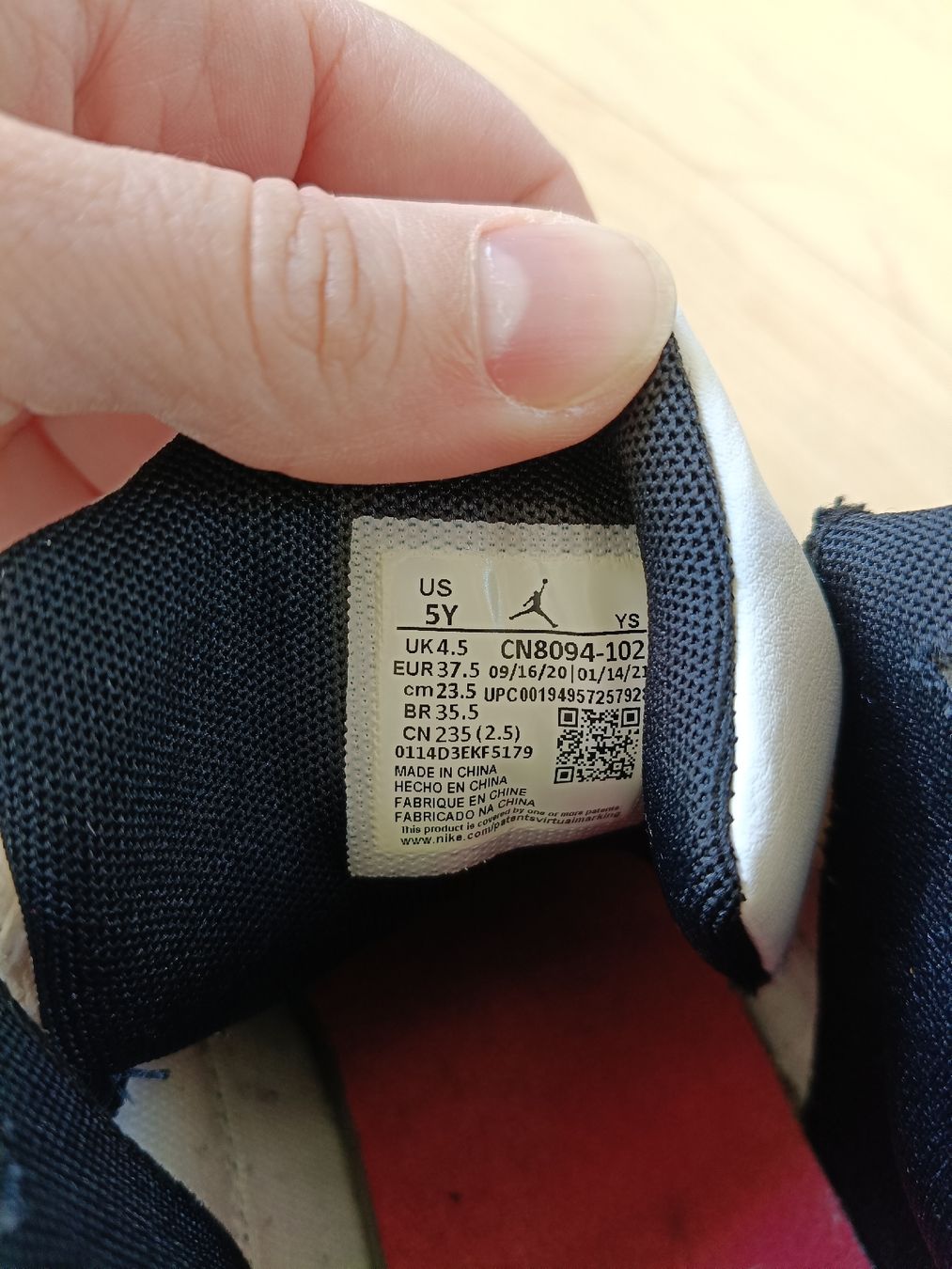 Jordan Scarpe da uomo: Sneakers Jordan Air, Gr. 37.5 – Usato da Adliswil venduto da Vimovi 4