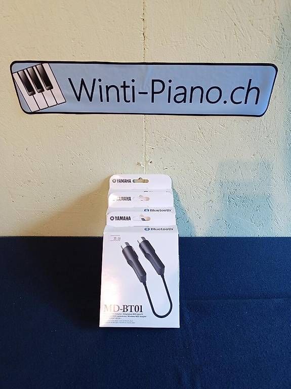Unità & Adattatore: Bluetooth Midi Adapter MD-BT01 (neu) für Apple iOS – Nuovo e nell'imballaggio originale da Winterthur venduto da Winti-Piano 1