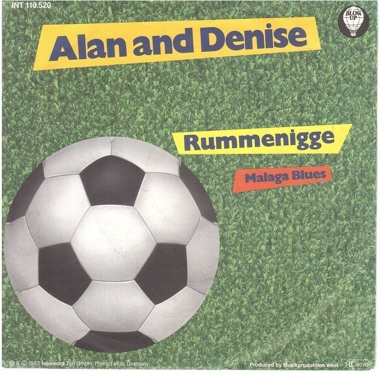 Schallplatten: Alan and Denise  --  Rummenigge  Single7 – Gebraucht aus Rheinau von thealbum