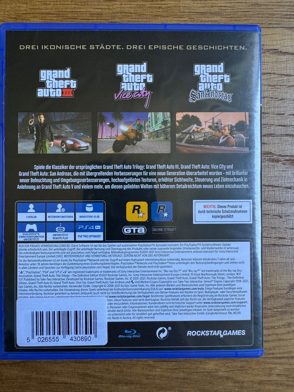 Giochi: Grand Theft Auto Définitive Edition – Usato da Chêne-Bourg venduto da dem_y9pq 1