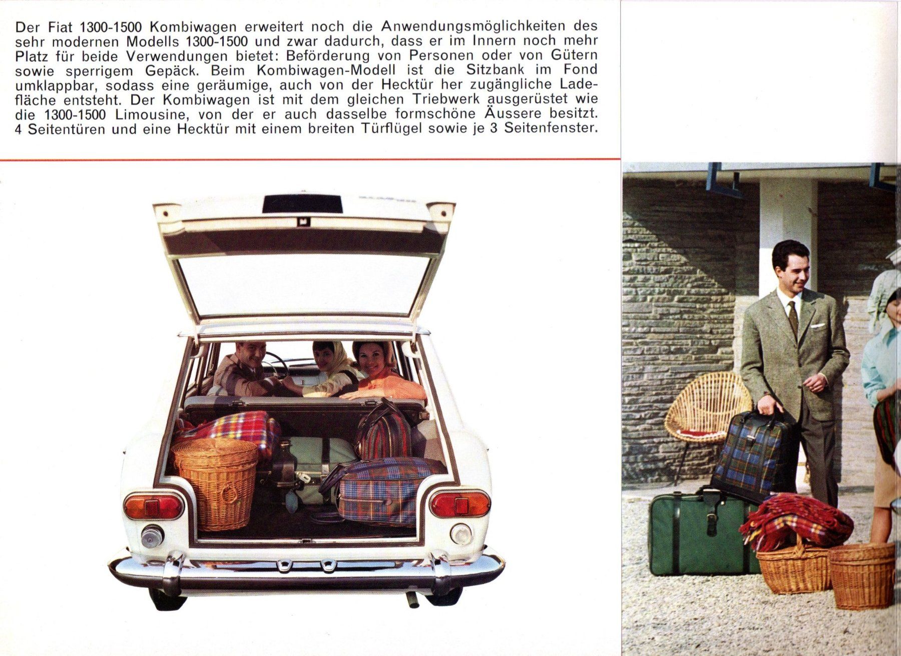 Fiat Autos: Fiat 1300/1500 Kombi - Originalprospekt – Neu (gemäss Beschreibung) aus Malans GR von Chueche427 2