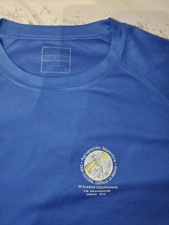 🔥 Sportshirt L Bahamontes Radrennen Spanien Blau