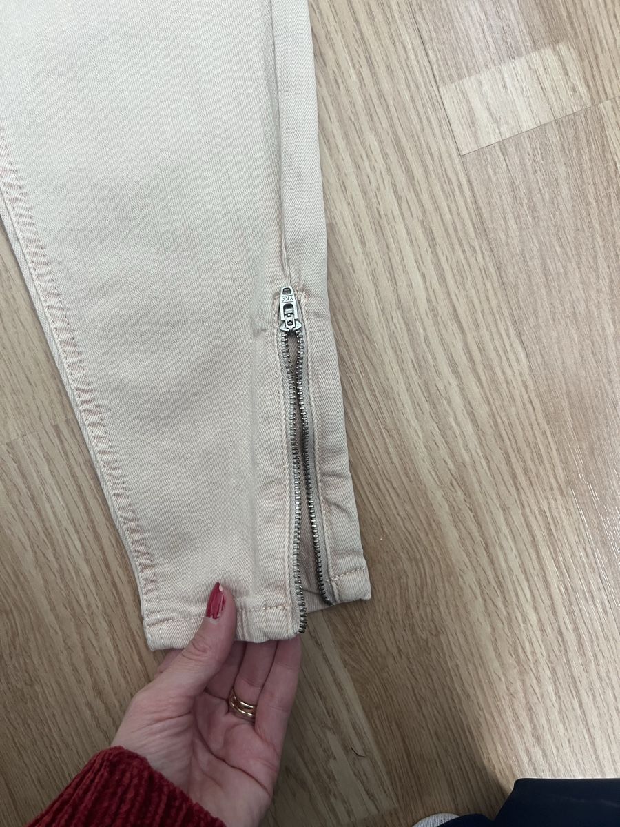 Pantaloni: High Rise Hose Gr. 38 Beige – Nuovo e nell'imballaggio originale da Brunnen venduto da browneyes_007 1