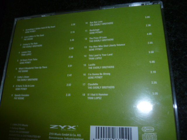 CD: CD COMPILATION BYE BYE LOVE GENE PITNEY PAT BOONE USW. – Usato da Zeiningen venduto da elcanaja 1