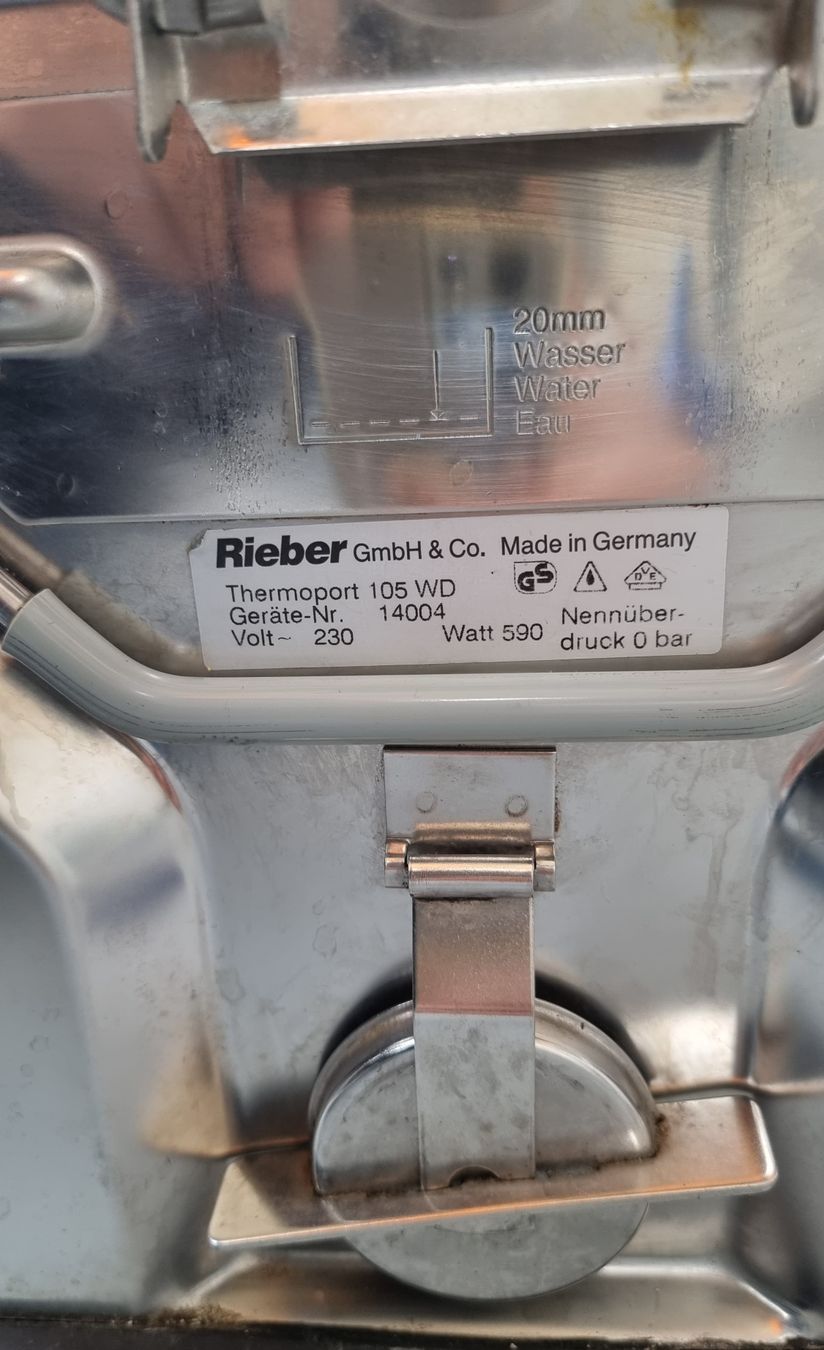 Rieber Elettrodomestici da cucina: Rieber Thermoport – Usato da Dietikon venduto da mor_h7by 3