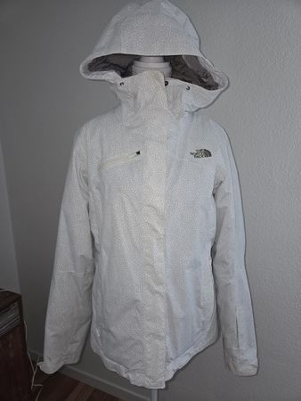 The North Face Skijacke Damen weiss gemustert Grösse L