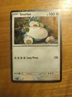 Pokémon Snorlax SVP 122 Promo Holo Englisch Near Mint