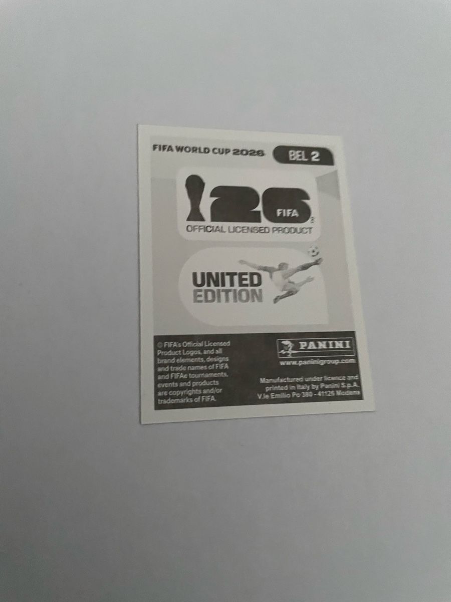 Panini Carte collezionabili: FIFA WM 2026 Thibaut Courtois BEL 2 – Nuovo (secondo la descrizione) da Winterthur venduto da Cobraforce 1