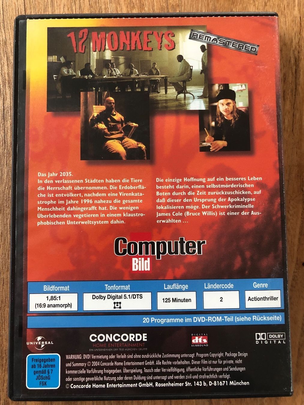 Tous les DVDs: DVD 12 Monkeys – D'occasion à Spreitenbach par SwissTradeMan 1