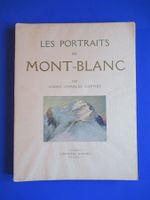 Portraits du Mont Blanc 1924 Coppier aquarelles, dessins...
