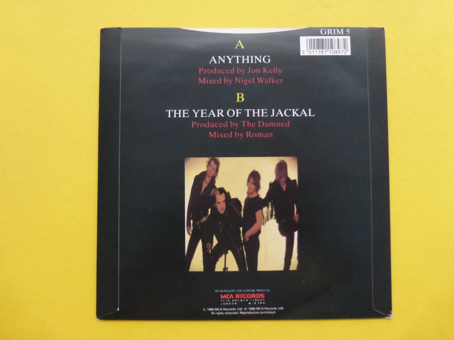 Dischi in vinile: The Damned – Anything – Usato da Zürich venduto da Swiss57 1