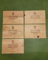 Weinkisten Deckel Frontblätter, gross, «Alion»