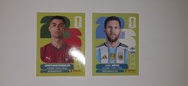 Panini Sticker Ronaldo und Messi Panini WM 2026