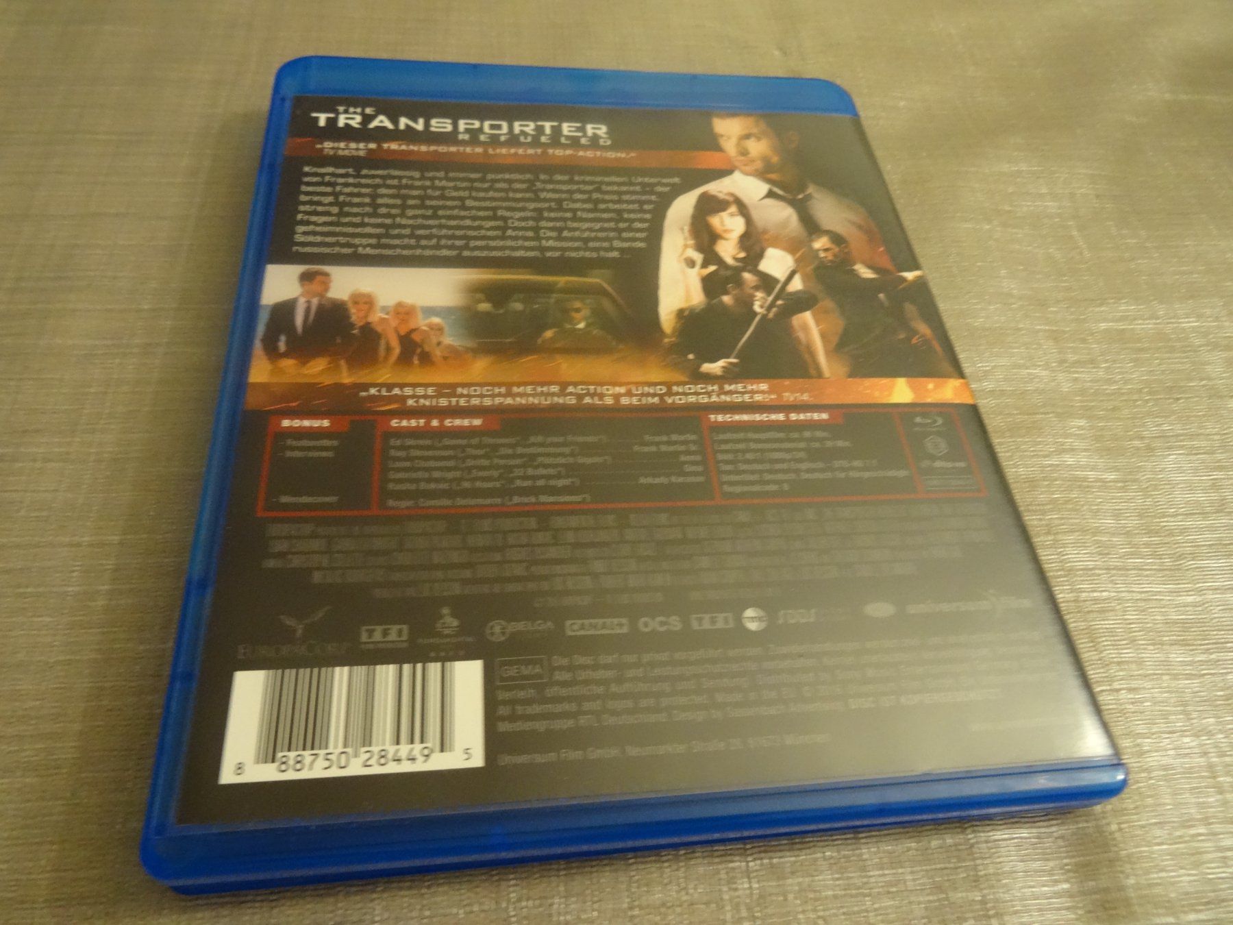 Alle DVDs: The Transporter Refueled - BLU-RAY – Gebraucht aus Olten von Disc-Verkauf 2
