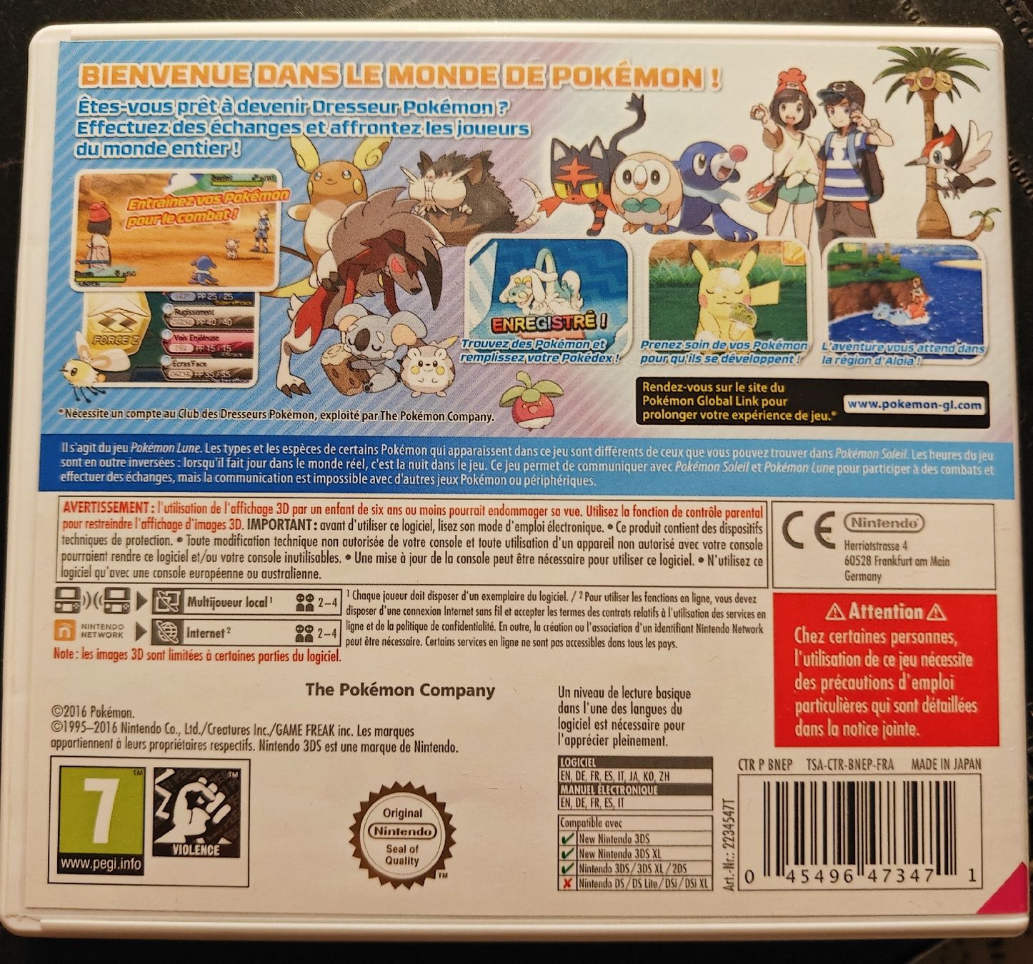 Pokémon Giochi: Pokémon Lune 3DS – Nuovo (secondo la descrizione) da Carouge GE venduto da Andelie 1