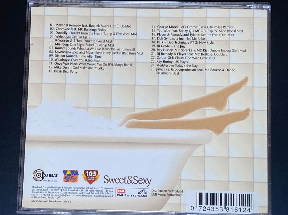 SweetPlayer Remady 2CD/DVD Set (Dance / House) (Gebraucht