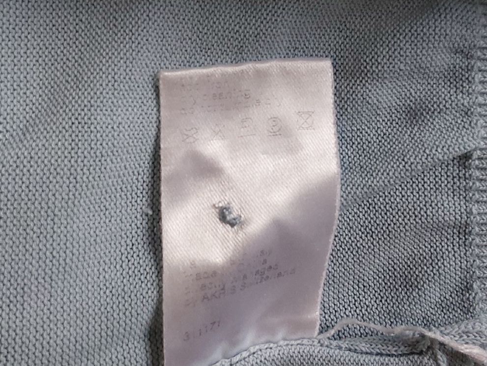 Akris Giacche: Strickjacke AKRIS punto 38 hellblau Baumwolle – Usato da Köniz venduto da scopello12 6
