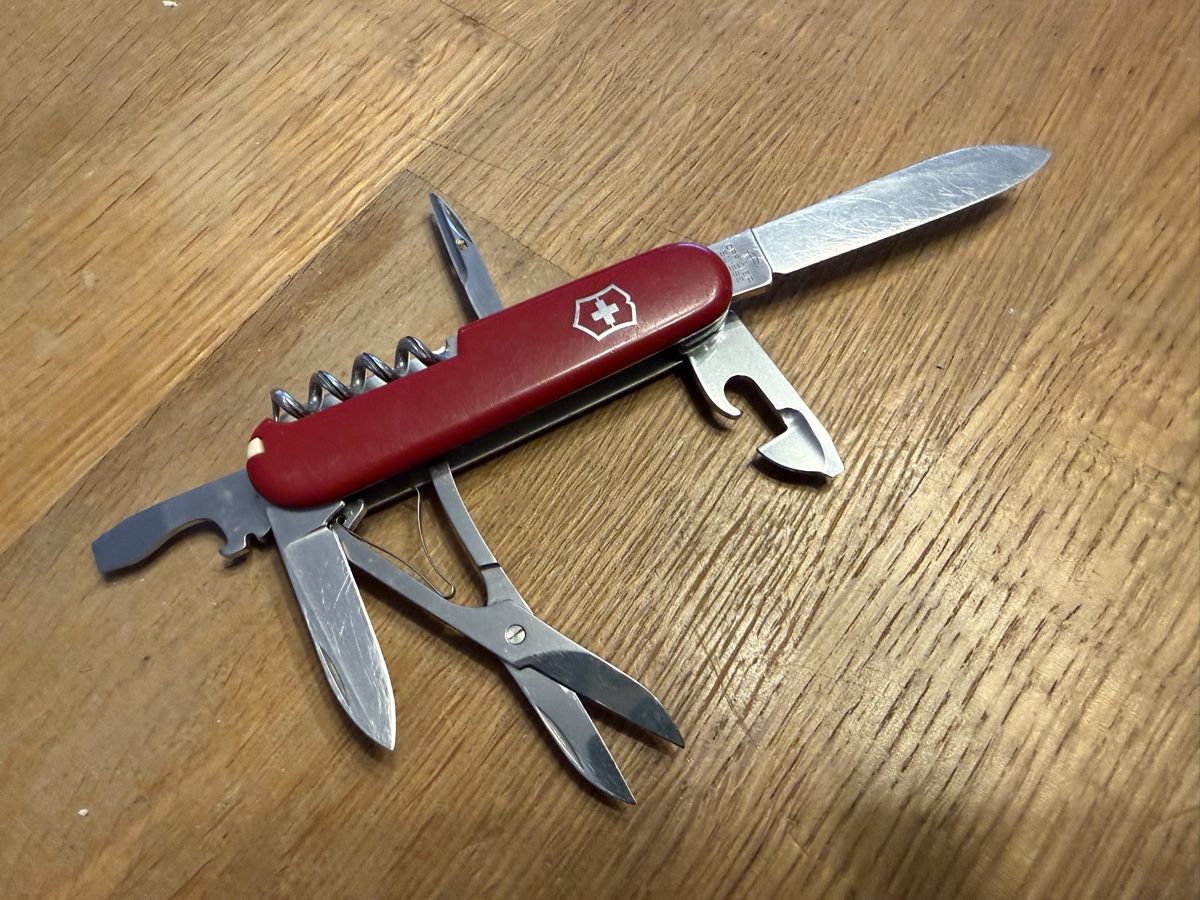 Victorinox Coltelli tascabile: Victorinox Taschenmesser "SMUV-FTMH-FLMO" – Usato da Goldach venduto da Messerguru 3
