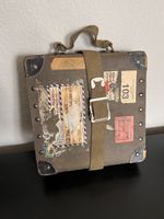 Kleiner Kartonkoffer Militär Luftpost