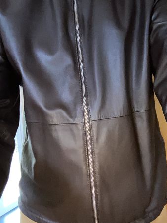 schöne edle Lederjacke, Lederblouson, wie neu