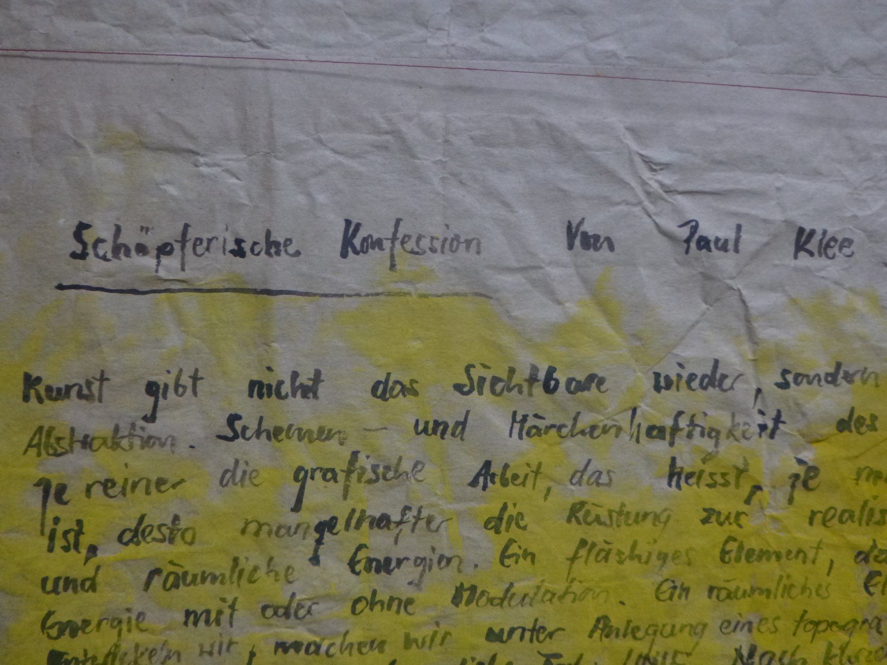 Foto & Immagini: Schöpferische Konfession Paul Klee – Usato da Diessenhofen venduto da farbschatten