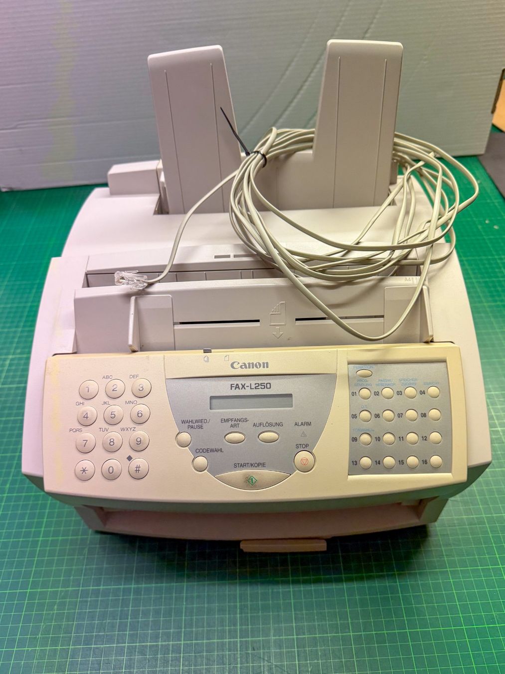 Canon Apparecchi Fax: Canon FAX-L250 Faxgerät – Usato da Bülach venduto da sabrista