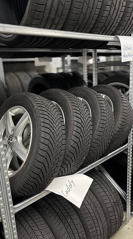 Volkswagen Pneumatici & Ruote complete: VW caddy kompleträder – Usato da Wimmis venduto da TheCarnet 4